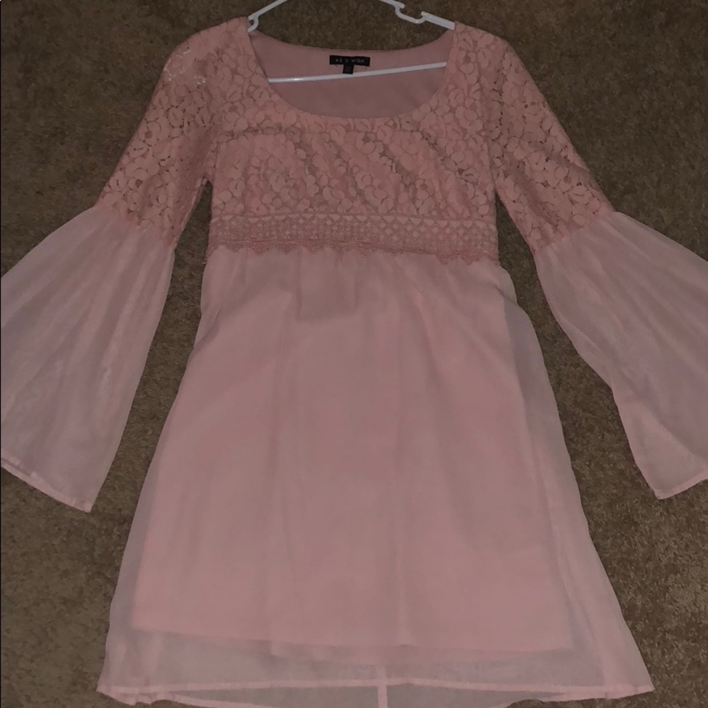 Light pink dress